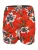 Superdry & Co Zwemshorts  ecru / marine / donkergroen / oranjerood