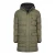 Cappuccino Italia – Heren Jas winter Long Puffer Jacket – Groen –