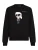 Karl Lagerfeld Sweatshirt ‘Ikon’  beige / donkergrijs / zwart / wit