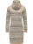 Ragwear Jurk ‘Chlloe’  beige / zwart / offwhite