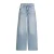 Cup of Joe Denim low waist wide leg jeans light blue denim