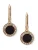 DKNY Oorbellen  goud / zwart / wit