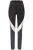 LASCANA ACTIVE Sportbroek  antraciet / wit