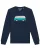 Watapparel Sweatshirt ‘ California Dream ‘  navy / gemengde kleuren