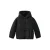 Mango Kids gewatteerde winterjas – zwart