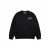 Croyez relaxed fit sweater met backprint en logo – zwart