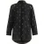 AllSaints Marianna Snake Shirt Black