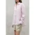 Ecoalf Dariaalf Stripes Shirt Silver Pink
