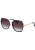Ted Baker TB1776 Kira 001 glanzend zwart bruin gradiënt zonnebril