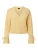 PIECES Gebreid vest ‘PCSmilla’  lichtgeel