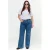 Fox Factor Plus Size wide leg jeans – mediumblauw
