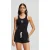 Karl Lagerfeld Black Hotel Karl Crest Tank Top
