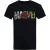 Marvel Heren Stripverhaal Logo T-shirt (Zwart)