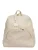 Roberta M Beige Rundleer Tas