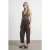 Hoge Taille Wijde Pijp Crepe Broek