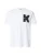 KARL LAGERFELD JEANS Shirt  zwart / wit