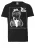 LOGOSHIRT Shirt ‘Sesamstrasse – Krümelmonster Pate’  zwart / wit