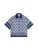 TOMMY HILFIGER Blouse  donkerblauw / wit
