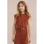 WE Fashion jumpsuit brique