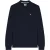 Weekend Offender Herenpoloshirt met lange mouwen (Marine)