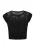 faina Gebreide top ‘Fashion Look’  zwart