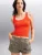 Grimelange Top  oranje