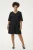 Jurk A-shape black