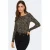 ONLY Longsleeve panterprint bruin