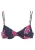 LASCANA Bikinitop  navy / pink / wit