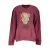 Luipaardprint Sweatshirt met Ronde Hals