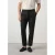 Mango Man linnen slim fit chino – zwart