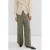 Mango straight high waist casual broek