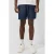 QS katoenen regular fit korte broek – donkerblauw