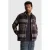 Cast Iron wollen regular fit geruit overshirt – paars