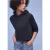 Street One Dames Hoodie in effen kleur in Blauw