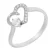Orphelia Dames 925 Sterling Zilveren Ring – Zilver ZR-7080