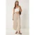 Wijde Pijp Textuur Pull-On Broek