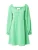 Neo Noir Jurk ‘Malla’  goudgeel / groen / wit