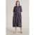 White Stuff Valeria Shirred Dress Mid Purple