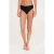 Protest high waist bikinibroekje MIXWRAP met ribstructuur zwart