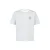 America Today gestreept T-shirt met backprint – blauw