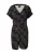 Urban Classics Jumpsuit  zwart / wit