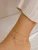 Hey Happiness Voetsieraden ‘Duo Mix’  goud
