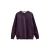 Anerkjendt sweater met backprint donkerpaars