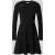 Liu Jo White Slim Fit mini-jurk van viscosemix model ‘Abito Maglia’