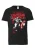 LOGOSHIRT Shirt ‘The Origin Of Captain America’  gemengde kleuren / zwart