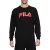 FILA Lusigny Loose Crew Black-true Red