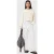 AllSaints Mira Haven Sweat Gardenia Cream