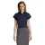 SOLS Dames/Dames Excess Stretch Blouse met Korte Mouwen (Donkerblauw)