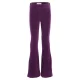 LOOXS little fluwelen flared broek – paars